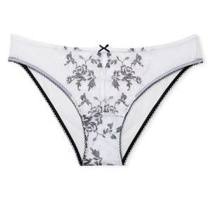 Victoria Secret Dream Angel's Embroidered Lace Keyhole Cheekini Panty